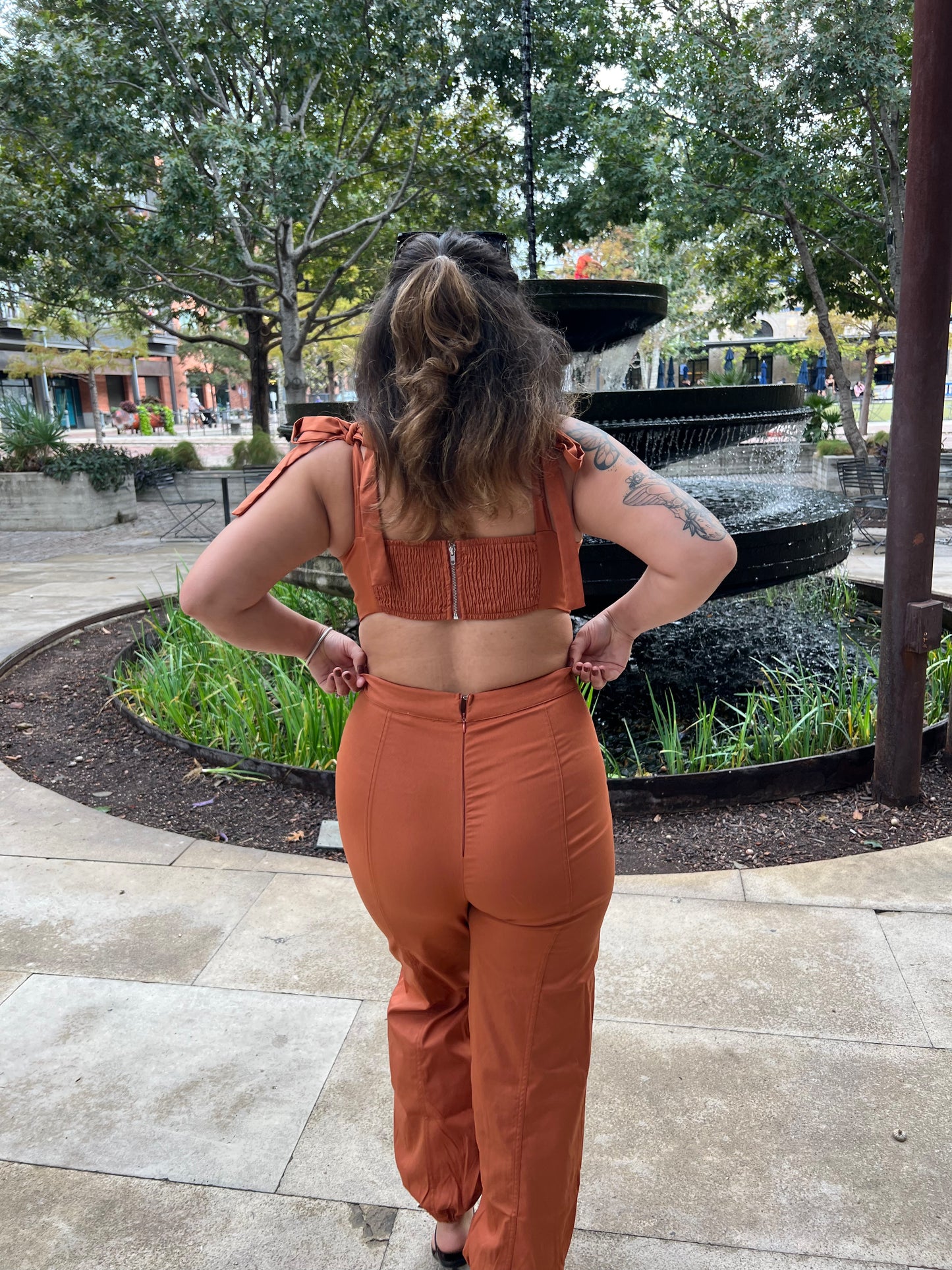 Pumpkin Spice Jumpsuit