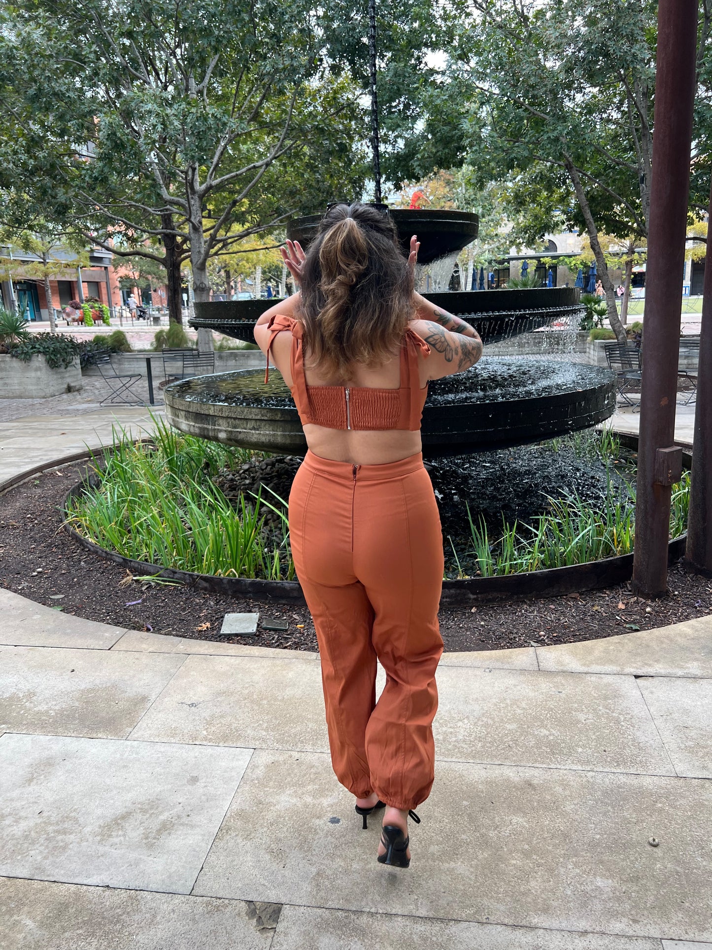 Pumpkin Spice Jumpsuit