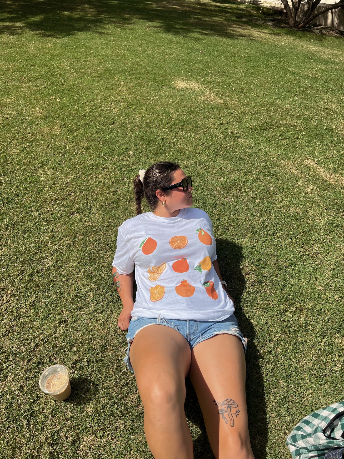 Mandarinen-T-Shirt
