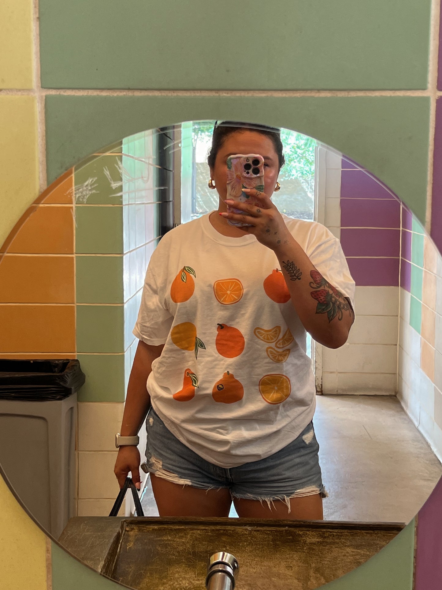 Mandarinen-T-Shirt