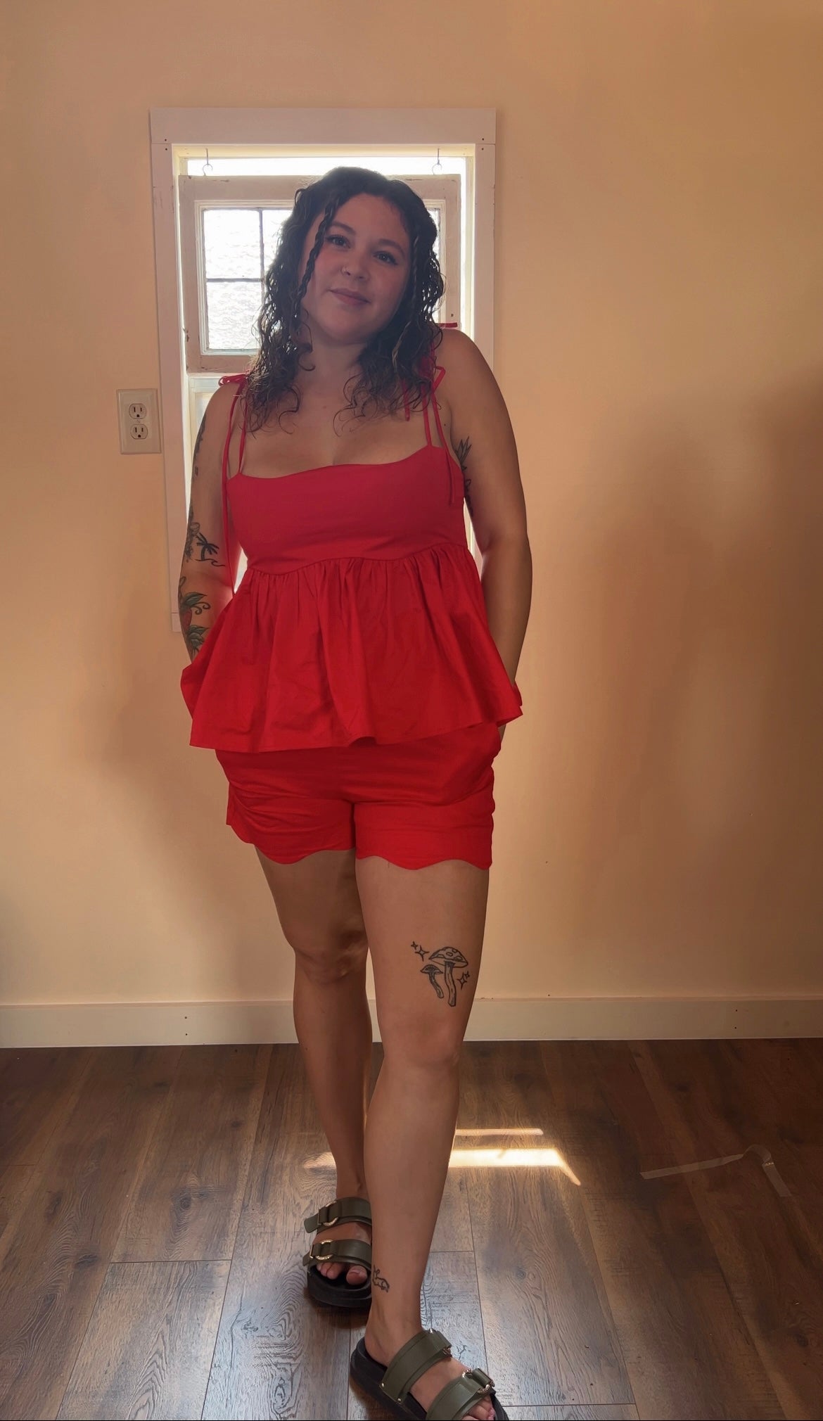 Ida Shorts mit Muschelsaum