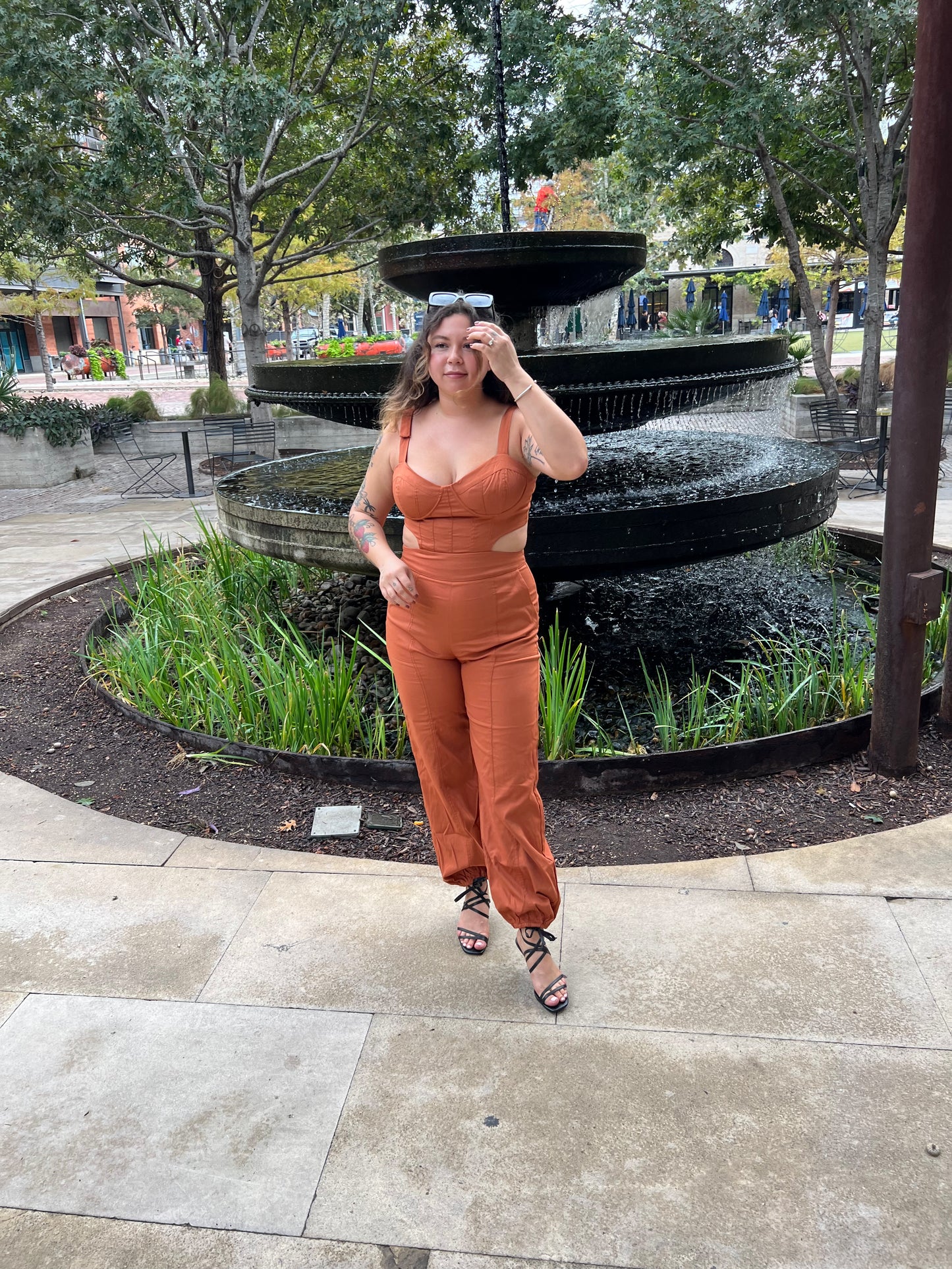 Pumpkin Spice Jumpsuit