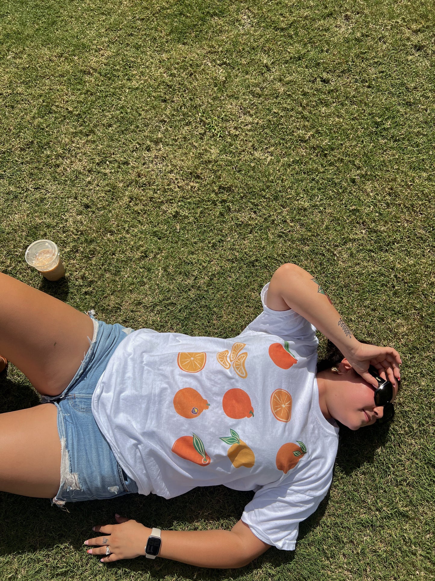 Mandarinen-T-Shirt