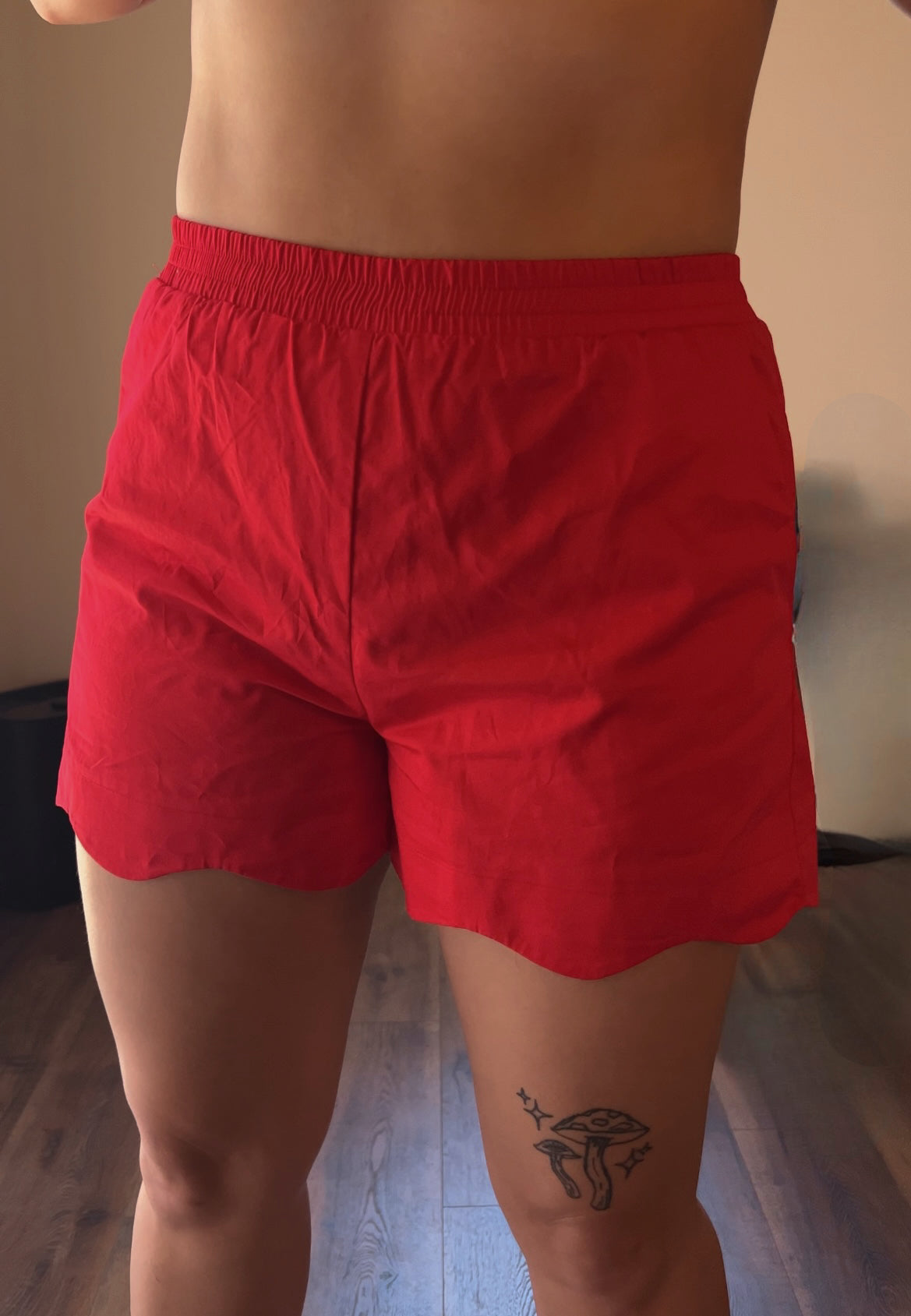 Ida Shorts mit Muschelsaum