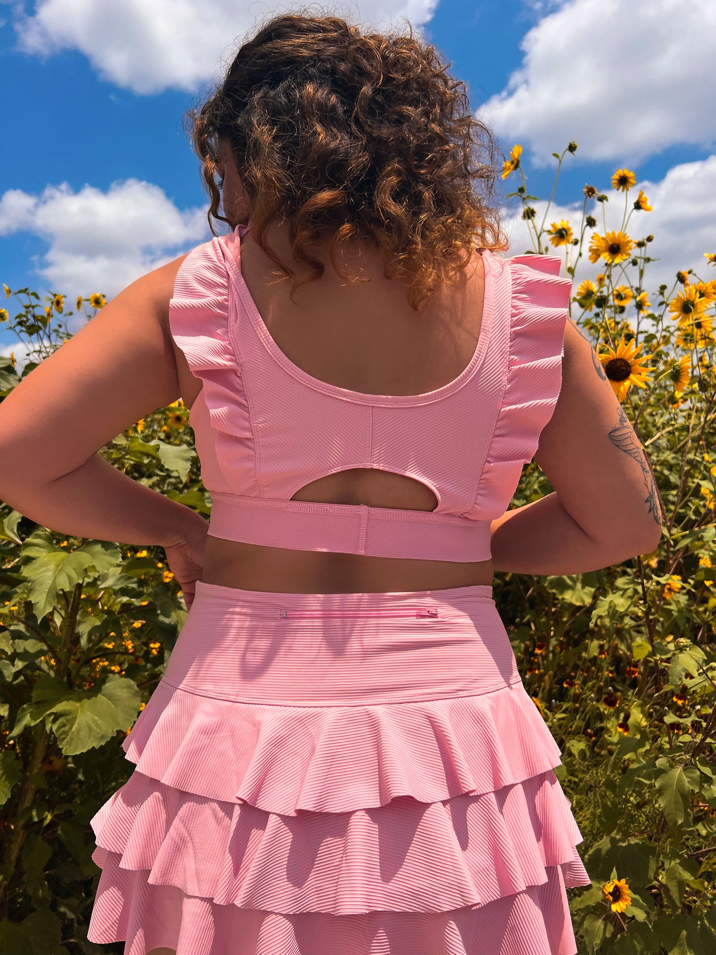 Cotton Candy Athletic Top