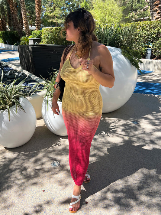 Pink Lemonade Maxi Dress