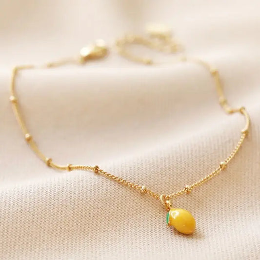 lemon anklet