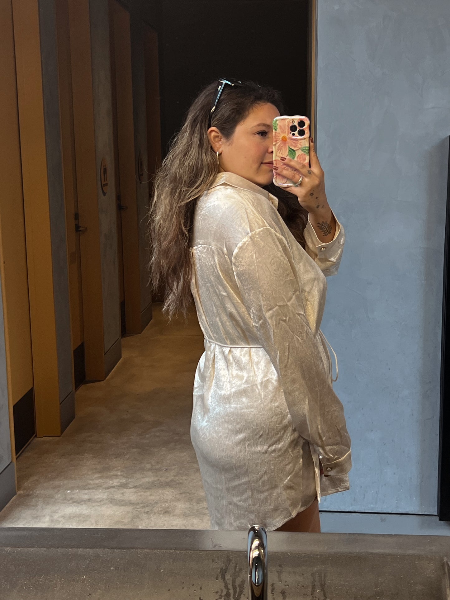 Frosted Shirt Romper