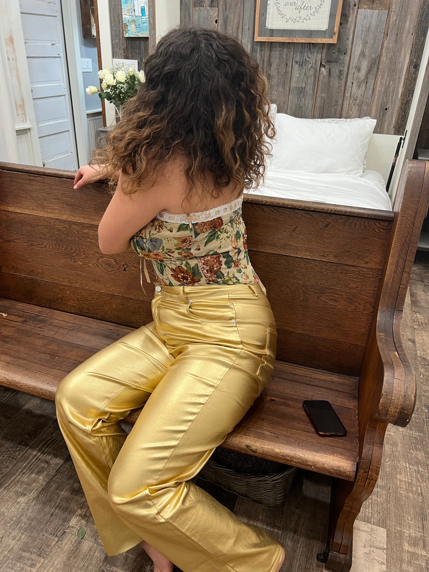 Solid Gold Pants