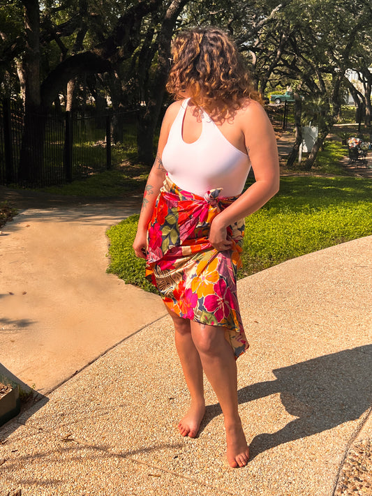 Maui wrap skirt