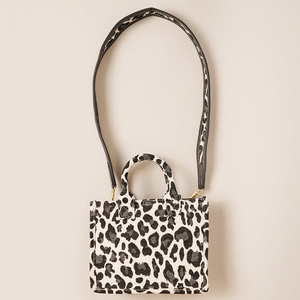 Mini Leopard Tote